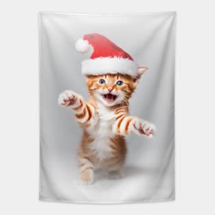 Kittens christmas Tapestry