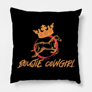 Bouvier Cowgirl Pillow