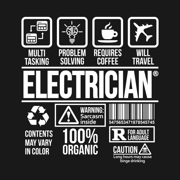 Discover Electrician T-shirt | Job Profession | #DW - Electrician - T-Shirt