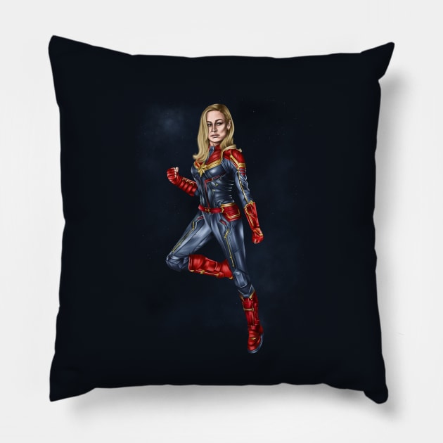 Cap Pillow by torirosenbaum