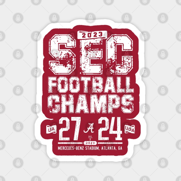 ALABAMA 2023 CONFERENCE CHAMPS Magnet by thedeuce