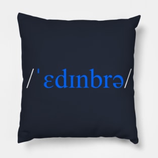 Edinburgh phonetics Pillow