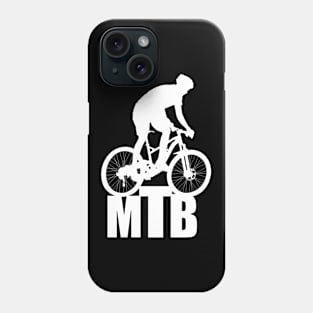 MTB Mountain Biking Off Road Biking American Flag Phone Case