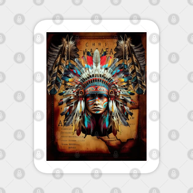 Apache Magnet by Wayne's Business Art