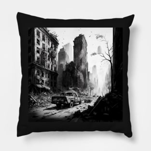 Post apocalyptic Design The last of us style Pillow