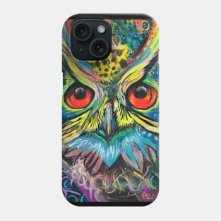 Starry Owl Phone Case