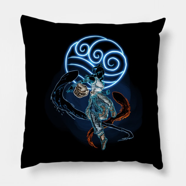 Korra Pillow by dark.kyd