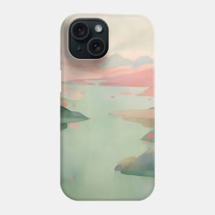 Ethereal Dream Landscape Mountains Phone Case