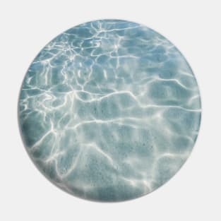 Crystal clear sea Pin