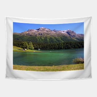 Lake St. Moritz Tapestry