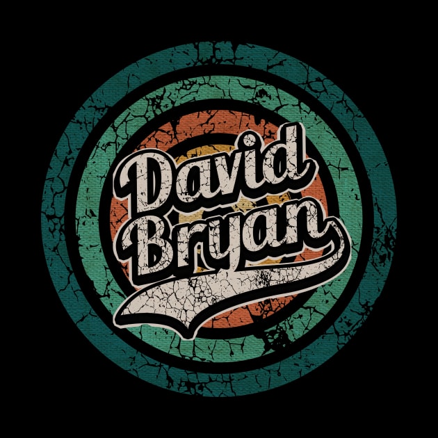 David Bryan // Retro Circle Crack Vintage by People Mask