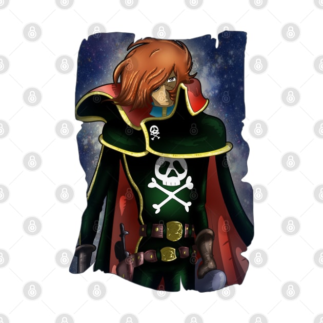 Captain Harlock by La Casa del Otaku