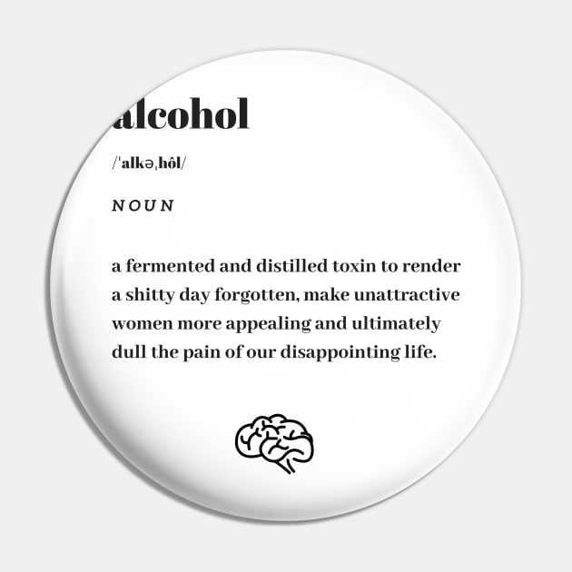 Funny Alcohol Word Definition Dictionary Pin by dictionaryus