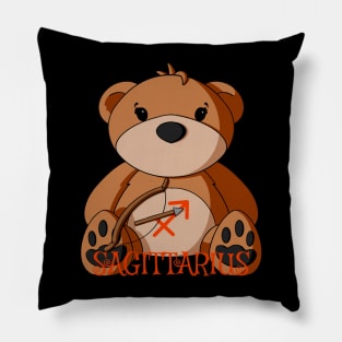 Sagittarius Teddy Bear Pillow