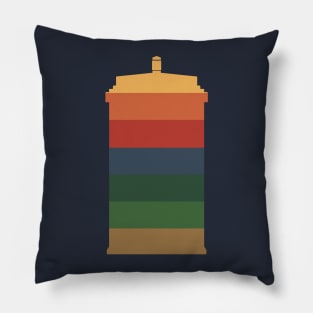 TARDIS stripes Pillow