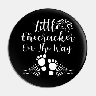 Little Firecracker On The Way Pin