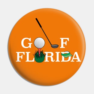 Golf Florida Pin