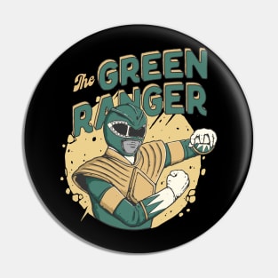 Mighty Morphin Power Ranger MMPR Green Ranger Tommy Oliver Pin