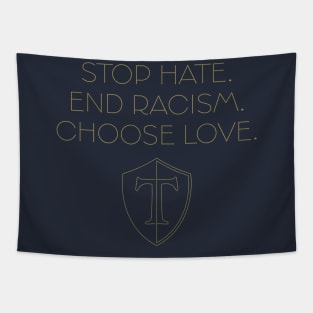 Webster Thomas HS 22-23 Choose Love (gold) Tapestry