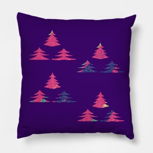 Christmas trees Pillow