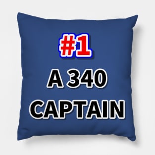 Number one A340 captain Pillow