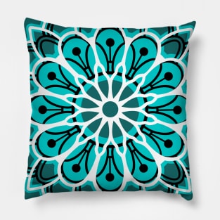 Mandala on T-Shirt Pillow