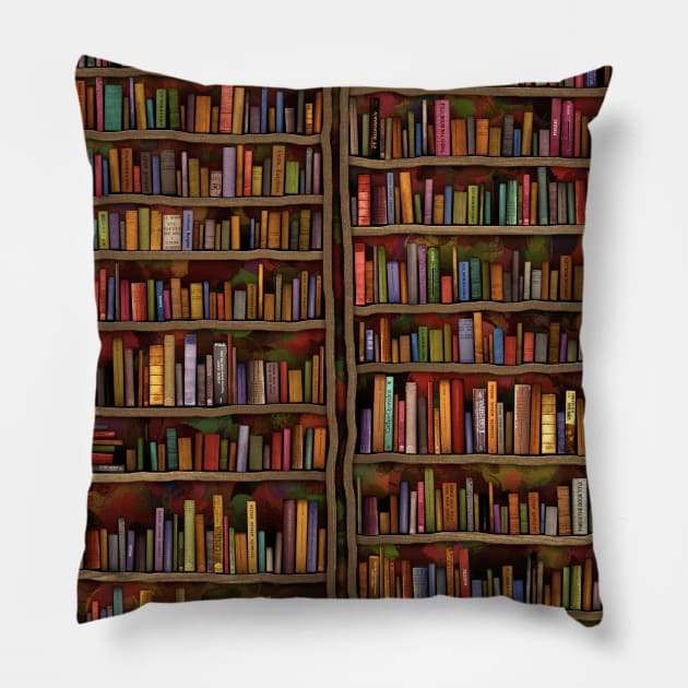 Library Pillow by vladstudio