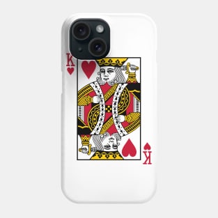 King/Queen | Matching Couples Husband Wife Bridal Wedding Newlywed T-Shirts Phone Case