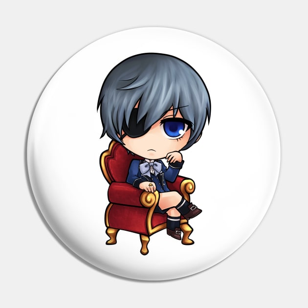 Ciel Phantomhive Pin by Vay