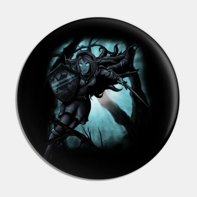 Dark Hero Pin by 2mz