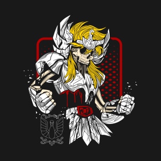 Skeleton Cygnus Hyoga Anime Fanart T-Shirt