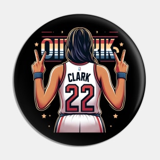 Caitlin Clark Retro Pin