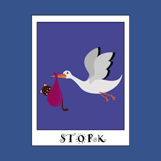 Tarot Stork T-Shirt