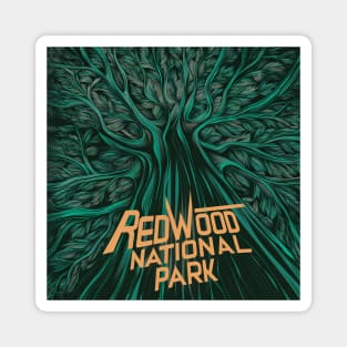 Redwood national park Magnet