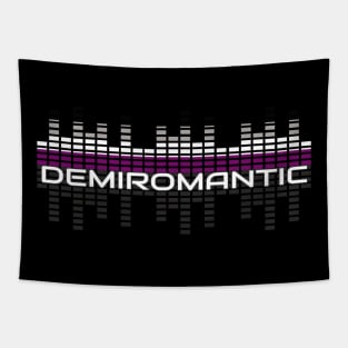 Music Equalizer Bars - Demiromantic Tapestry