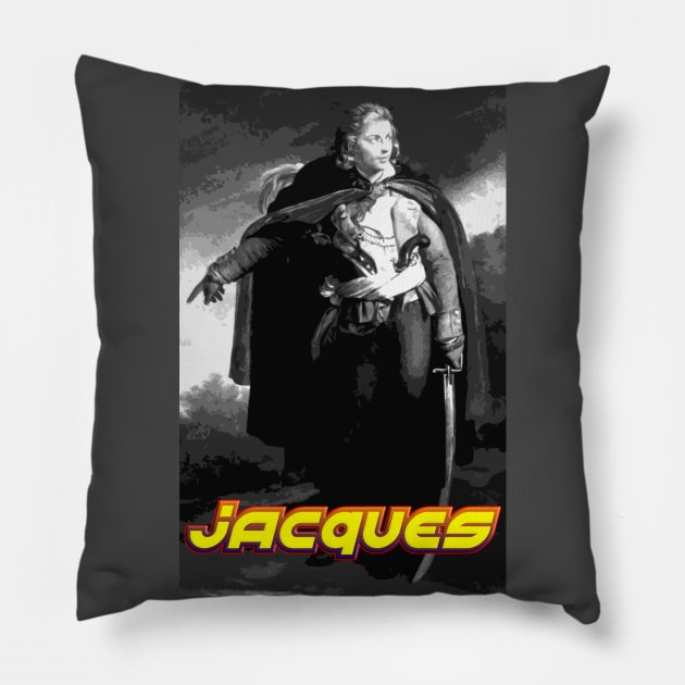 jacques cathelineau Pillow by KerakDesigns