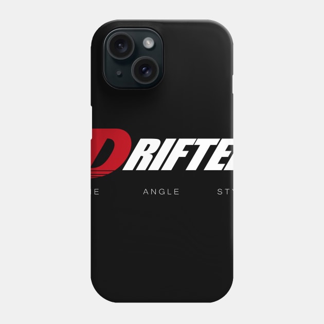 Drifter - Initial Drift Racing Phone Case by cowtown_cowboy