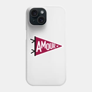 Pennant (amour) Phone Case