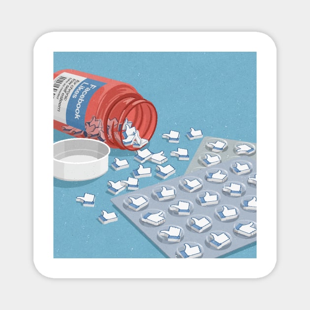 Like Drugs Magnet by John Holcroft