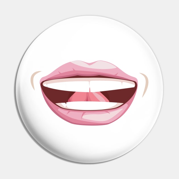 Lips Mask Tongue Teeth Human Mouth Masks Pin by Funny Stuff Club