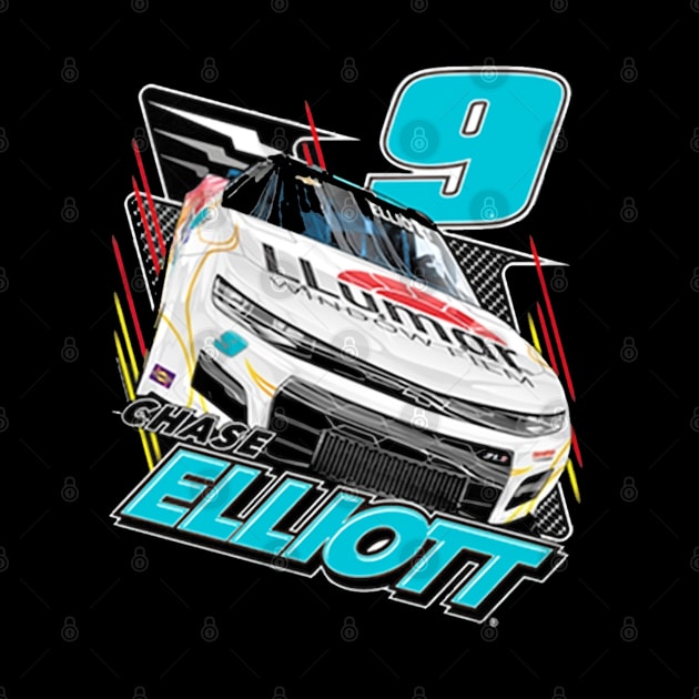 Chase Elliott Llumar Car by art.Hamdan