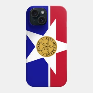 Flag of Dallas Phone Case