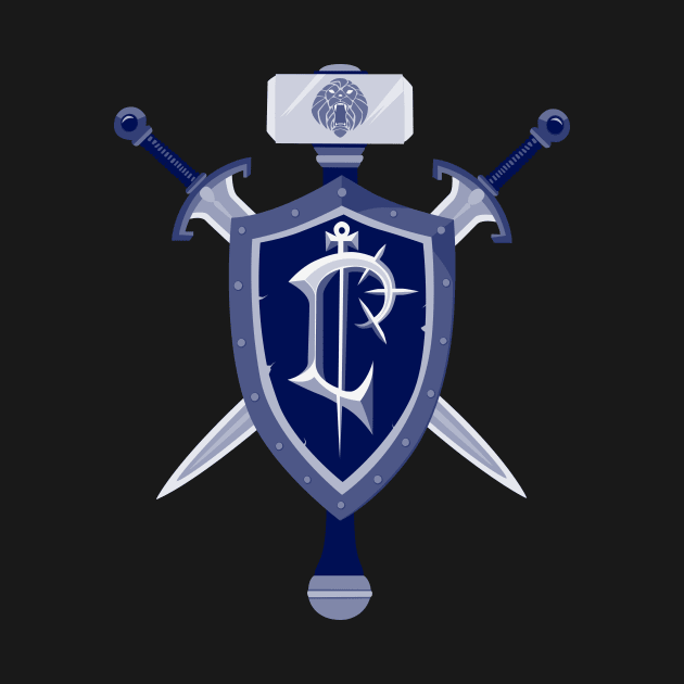 Minimalist Stormwind Crest by inkandinvention