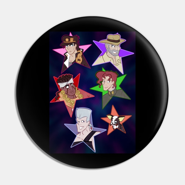 Stardust Crusaders (Poster) Pin by BeckyHop