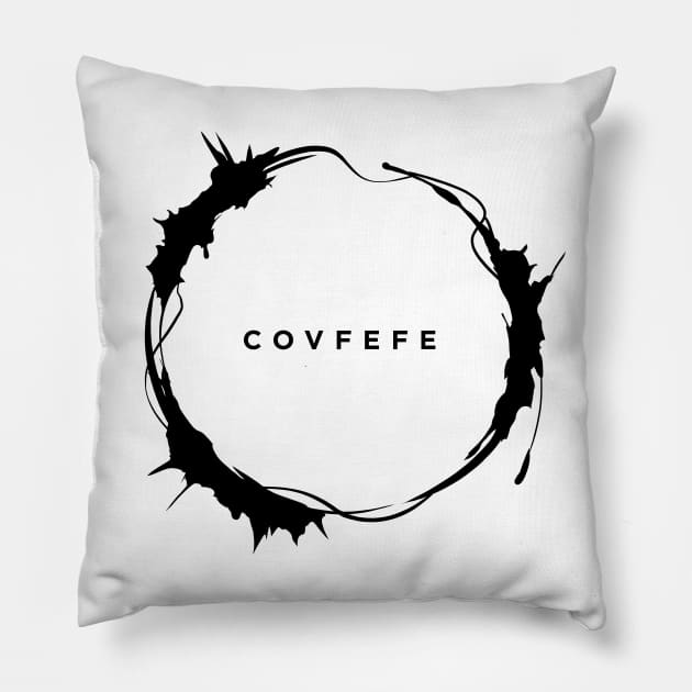 covfefe Pillow by Lab7115