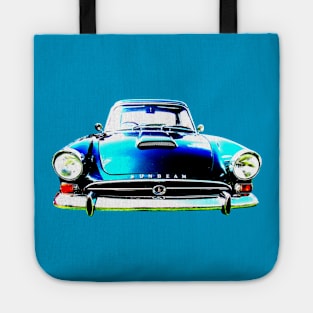 Sunbeam Alpine Tiger 1960s British classic sports car high contrast Tote