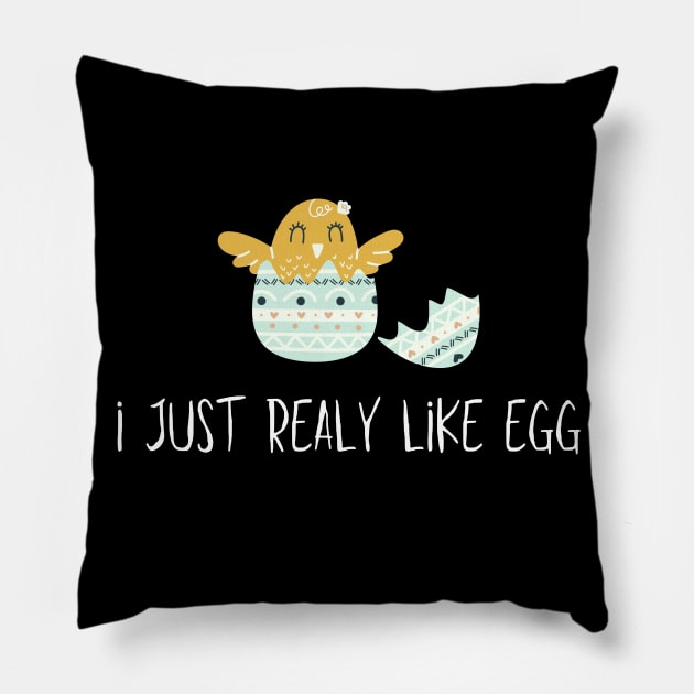 I Just Realy Like Egg Pillow by Success shopping