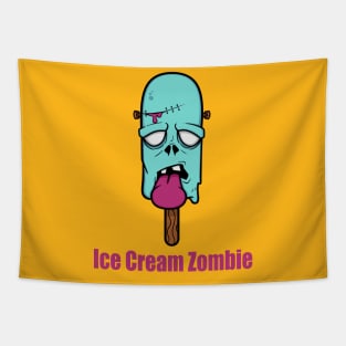 ice cream Zombie Tapestry