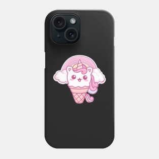 Cute loving Caticorn Meowtical Unicorn girl Phone Case