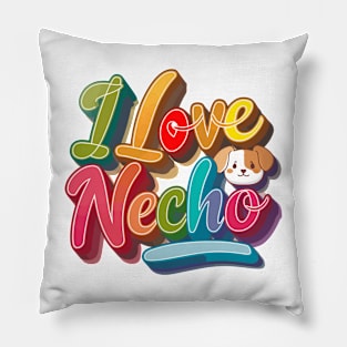 i love necho Pillow